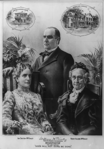 [William McKinley and family]