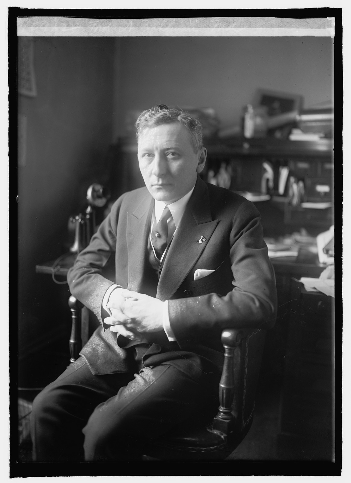 Fred N. Zihlman, Md., [12/14/20], [1920 December 14] — historic photograph