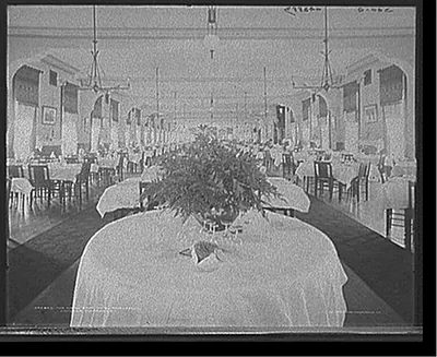The Dining room, Hotel Kaaterskill, Catskill Mountains, N.Y.
