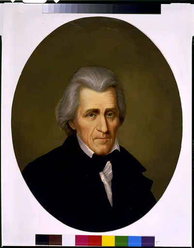 [Andrew Jackson, head-and-shoulders portrait, facing slightly right]