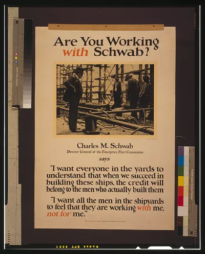 Are you working with Schwab? / Thomsen-Ellis Co., Baltimore, New York.