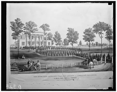 The Hermitage, Jackson's Tomb and Andrew J. Donelson's Residence, Tennessee
