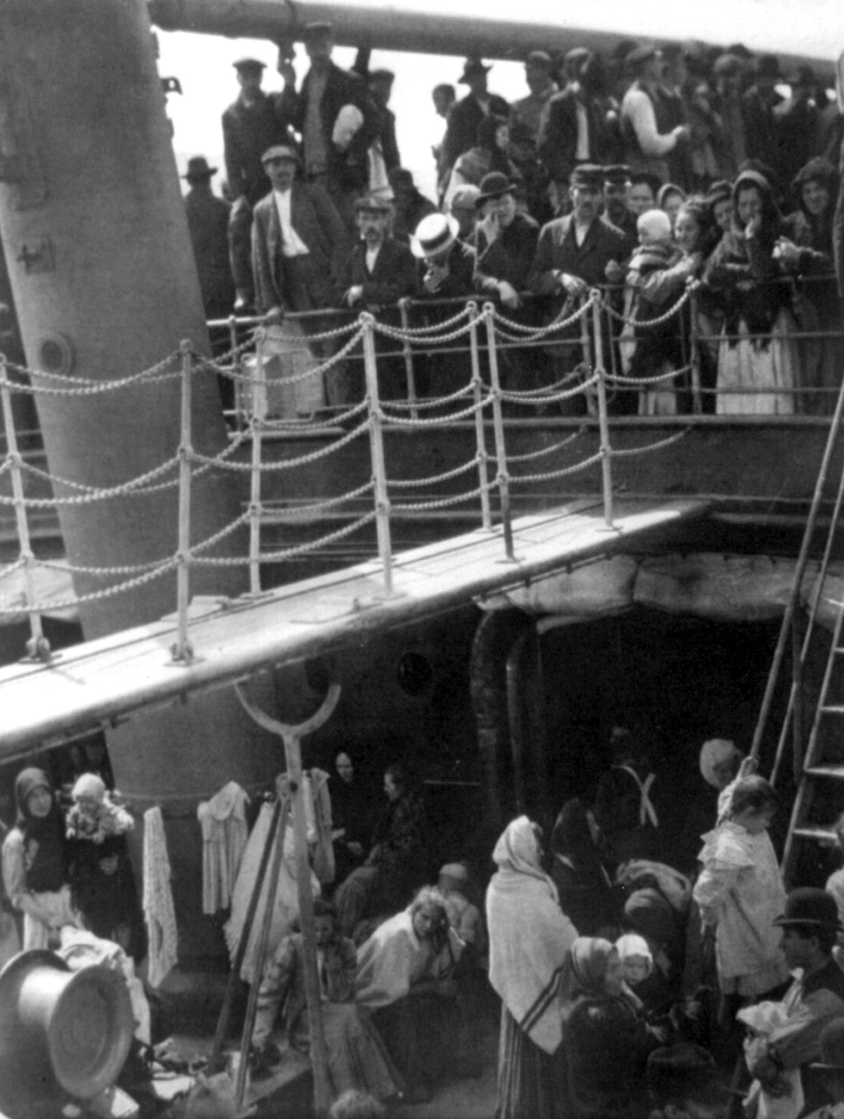 The steerage / Alfred Stieglitz. — historic print