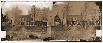 Manassas Station Virginia. General Beauregards headquarters