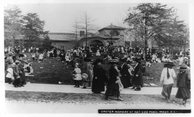 Easter Monday at National Zoological Park, Washington, D.C.