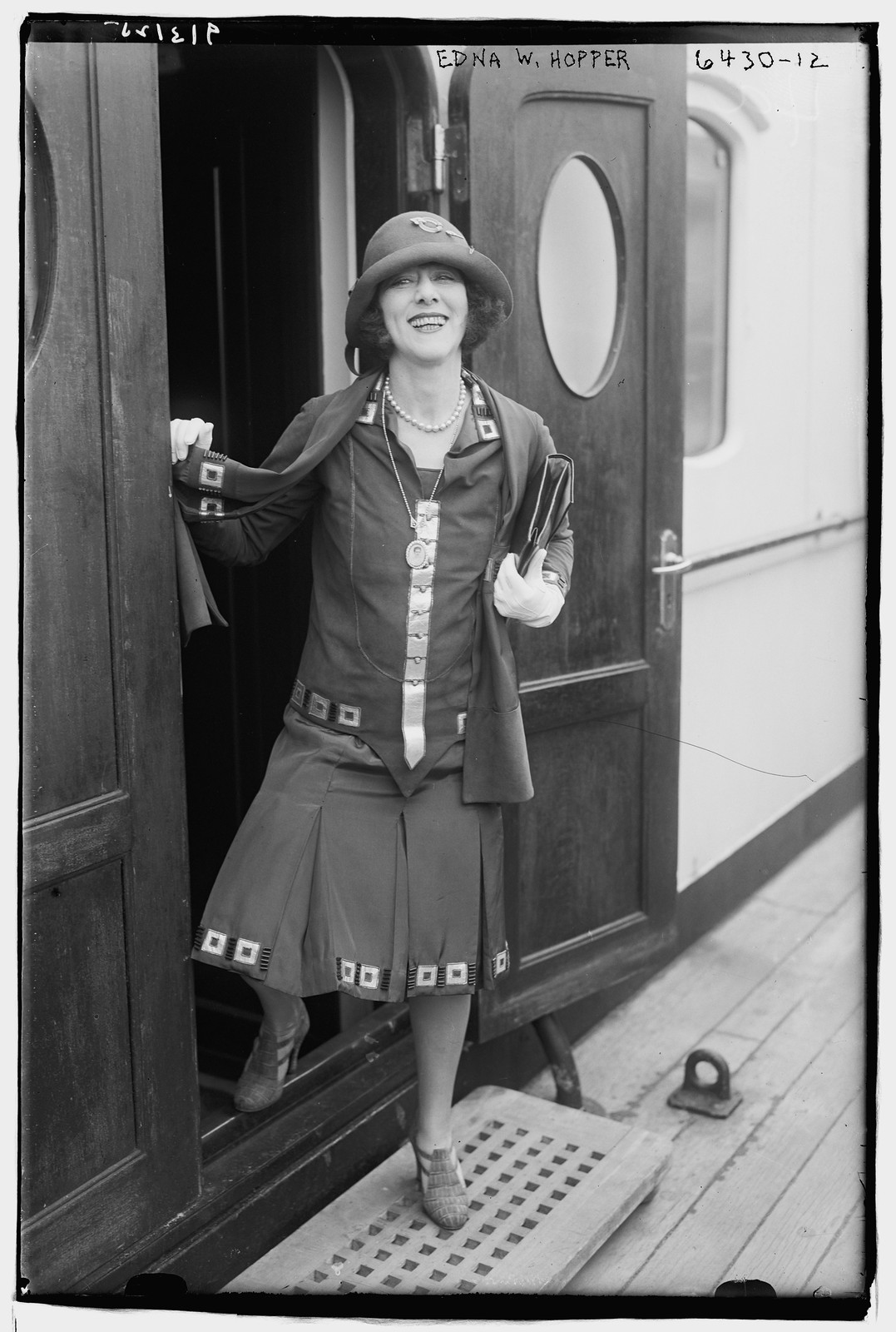 Edna W. Hopper, n/a — historic photograph