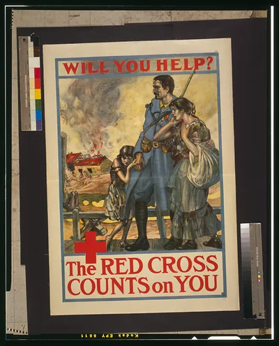 Will you help? The Red Cross counts on you / Woodward, St. Louis.