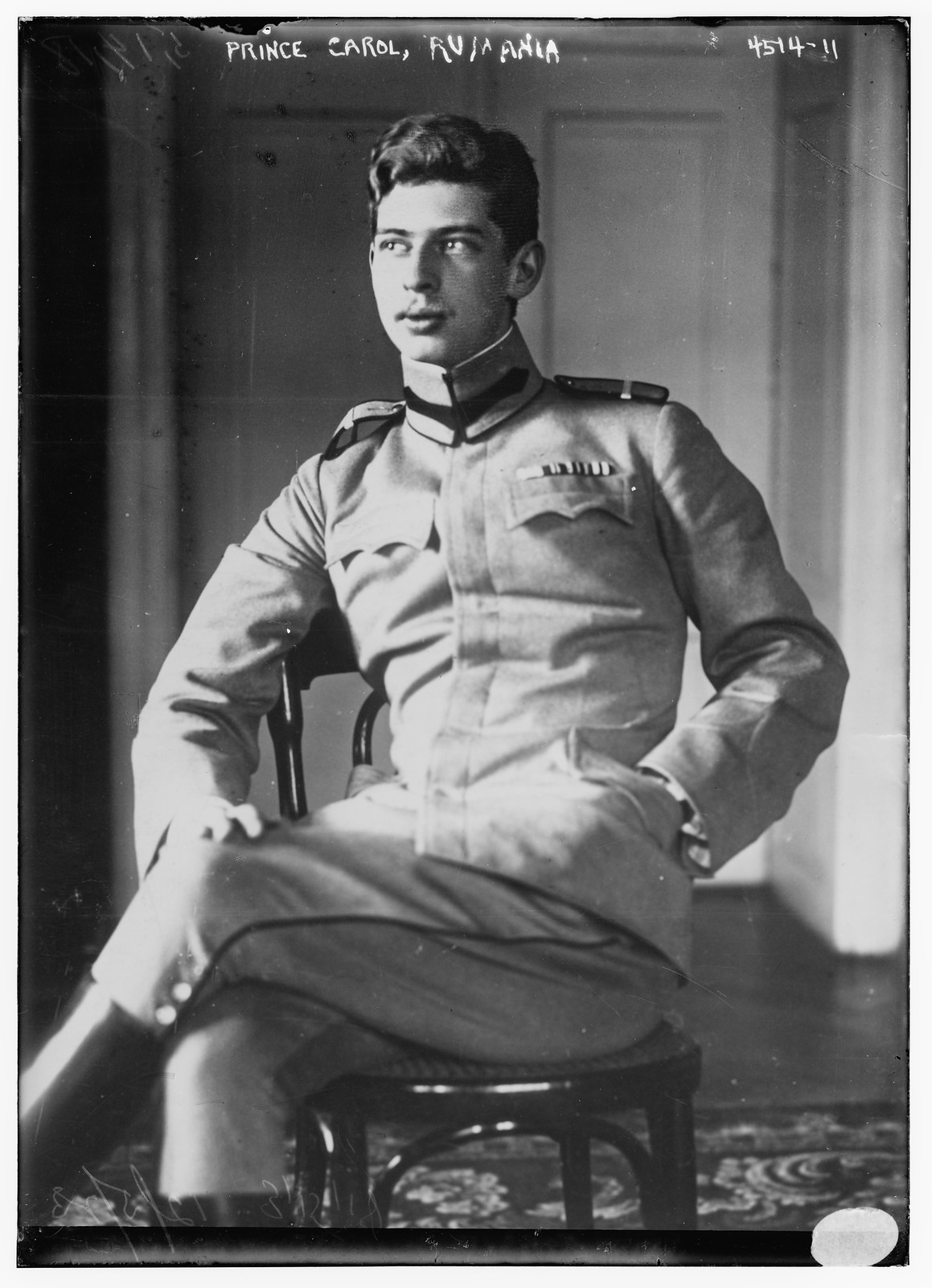 Prince Carol, Rumania, n/a — historic photograph