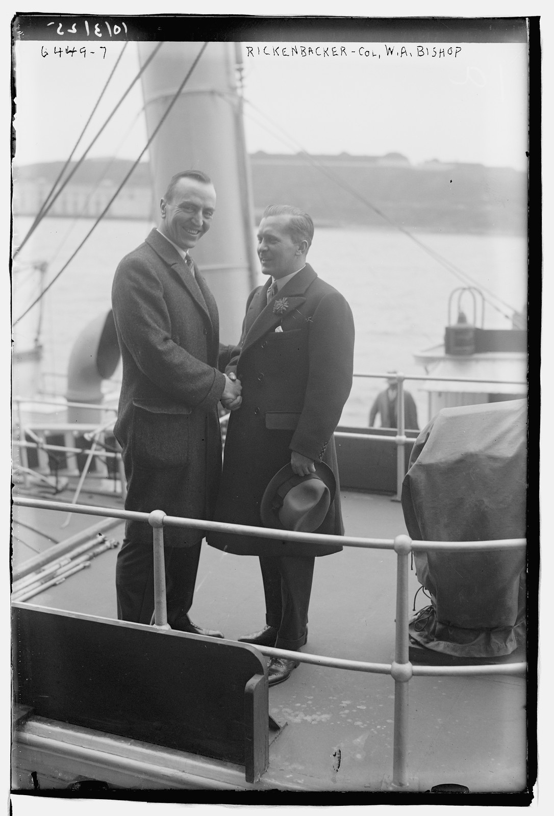 Rickenbacker, Col. W.A. Bishop, n/a — historic photograph
