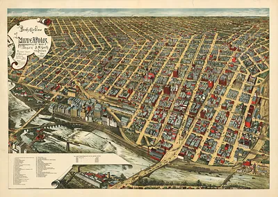 Minneapolis, Minnesota, 1891