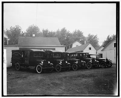 Semmes Motor Co. Bethesda Farms Dairy" [trucks]"