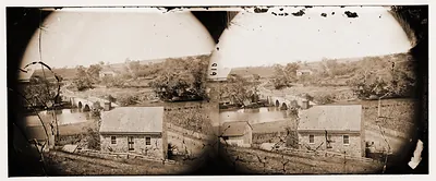Antietam Maryland. Antietam Bridge eastern view