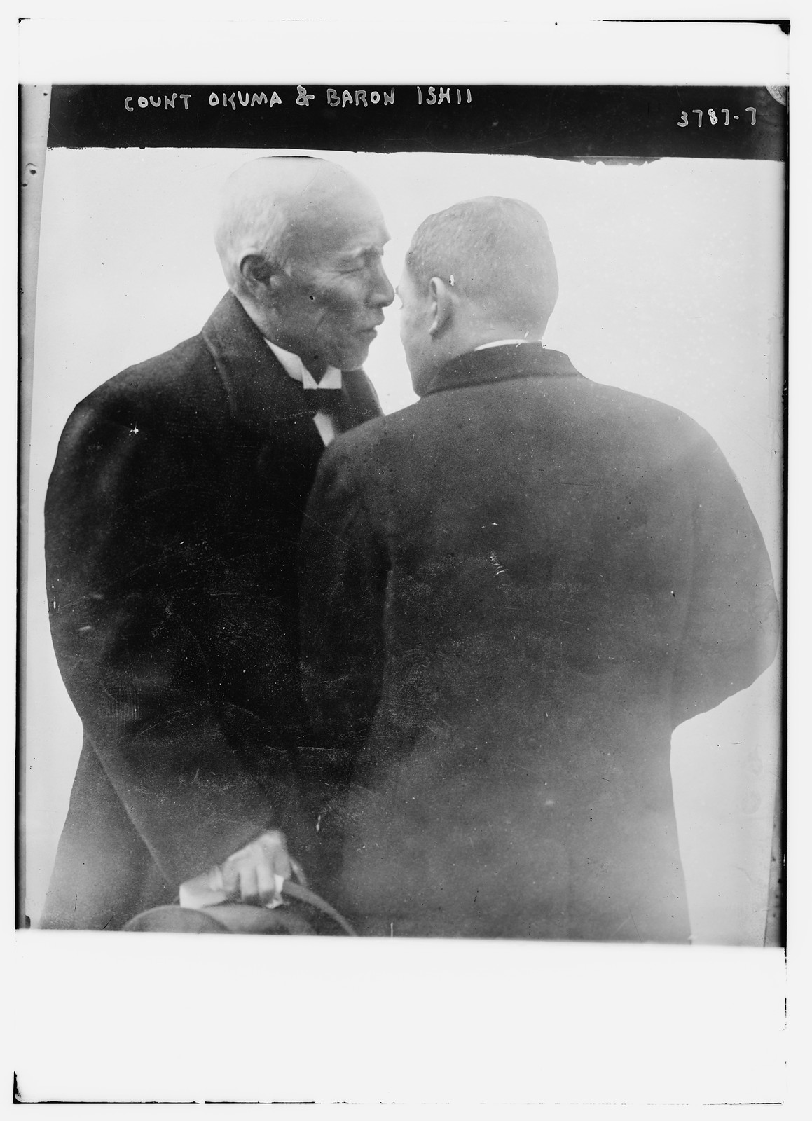 Count Okuma & Baron Ishii, n/a — historic photograph