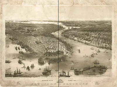 New York City Brooklyn, New York, 1851