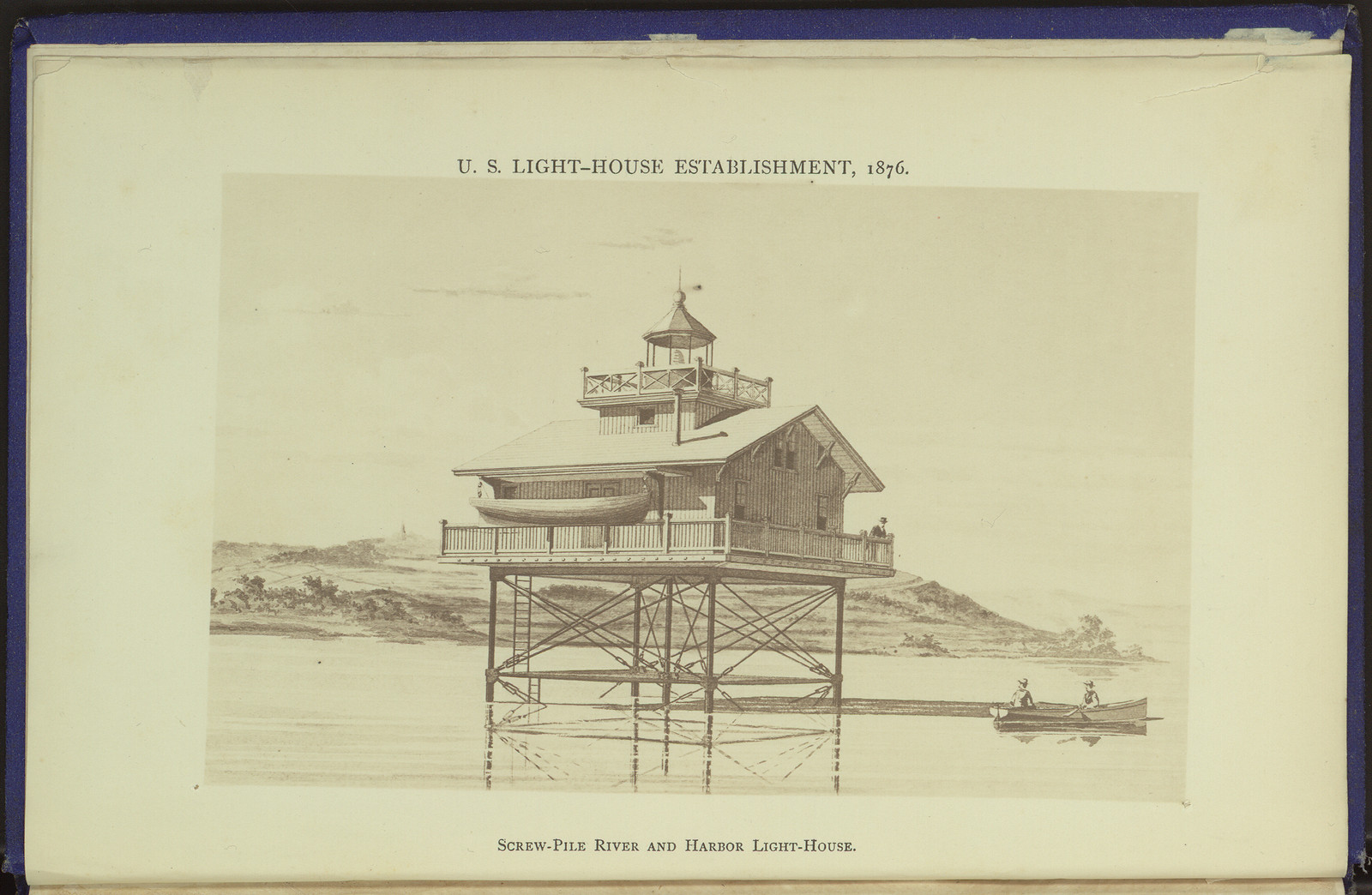 Screw-Pile River and Harbor Light-House — historic image