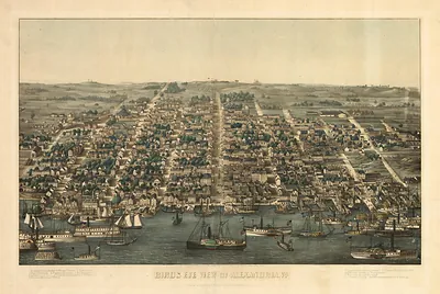 VA Alexandria 1863 MAP