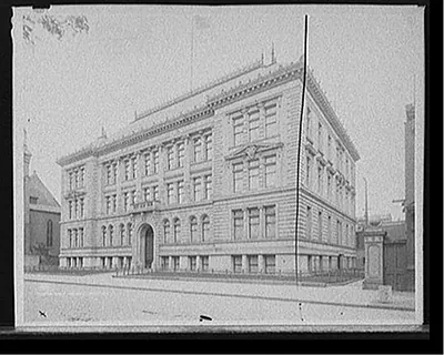 High school, Troy, N.Y.