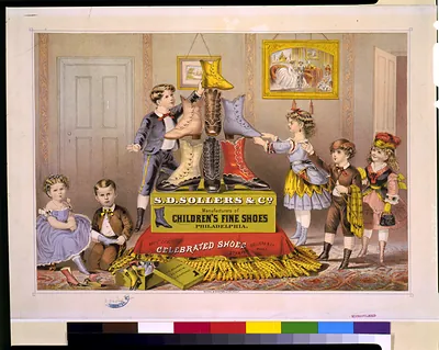 S.D. Sollers & Co. manufacturers of children's fine shoes, Philadelphia / E.C.
