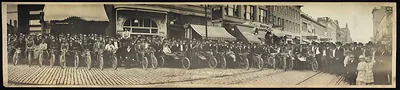 Butte Motorcycle Club, Montana, 1914