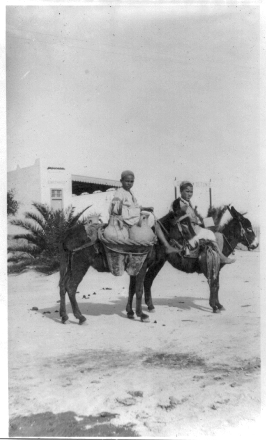 Boys at Carthage, [1927-1928] — historic photograph