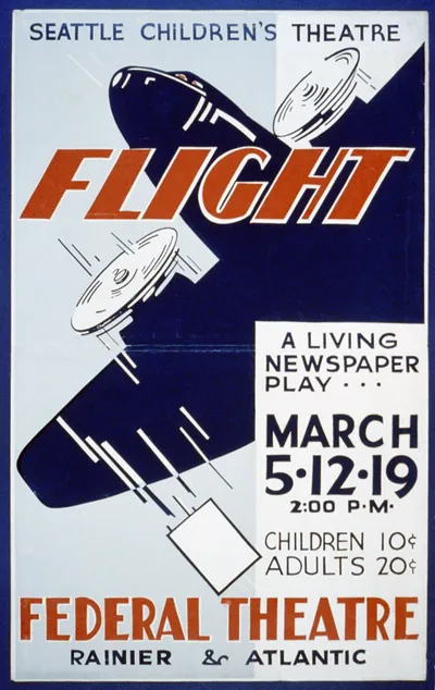Seattle Childrens Theatre [presents] Flight a living newspaper play