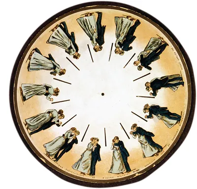 The Zoopraxiscope: A Couple Waltzing