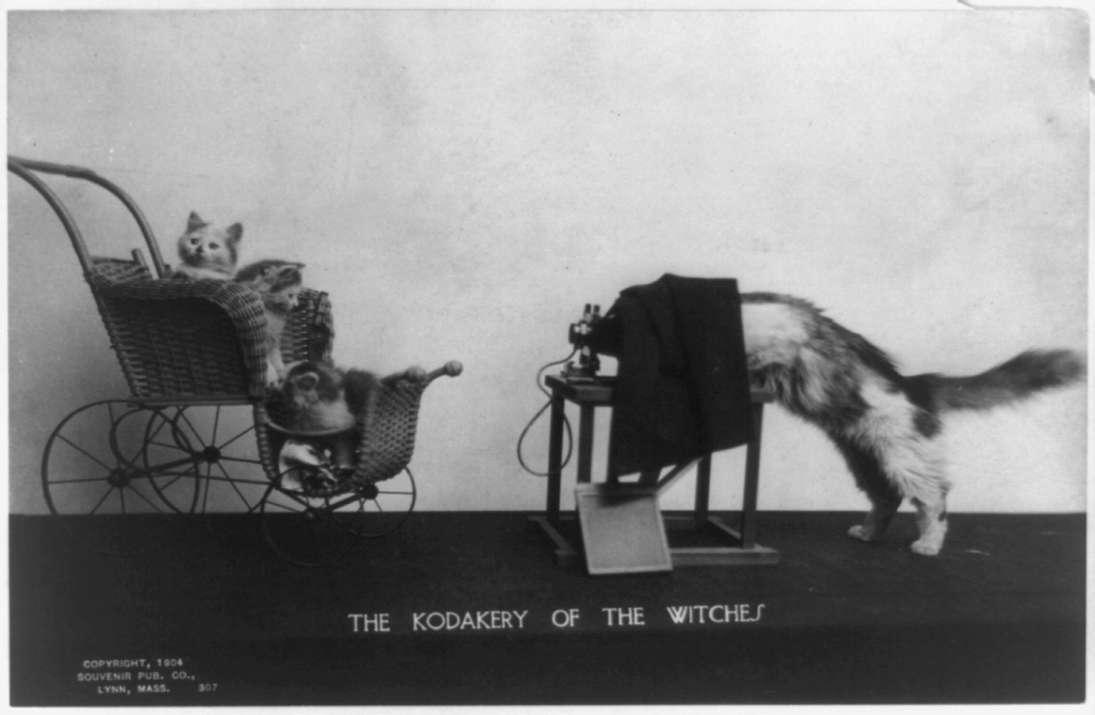 The Kodakery of the witches, c1904. — historic photograph