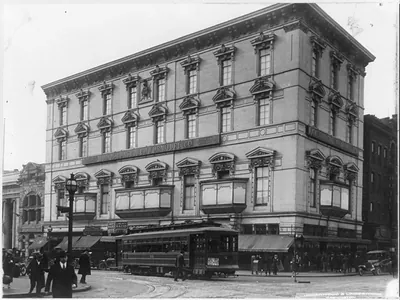 D.C. Washington. Old Masonic Temple. Exterior. 9th & F Sts., N.W.