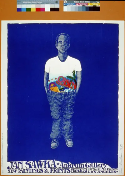 Jan Sawka, Ankrum Gallery, new paintings and prints, March '81 ...