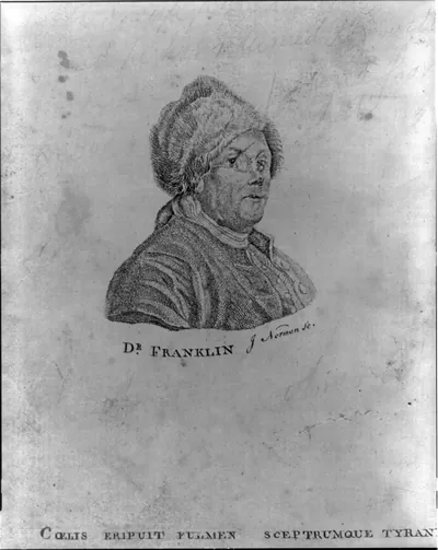 Dr. Franklin - coelis eripuit fulmen sceptrumque tyrannis / J. Norman sc.