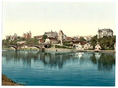 General view I. Saalfeld Thuringia Germany