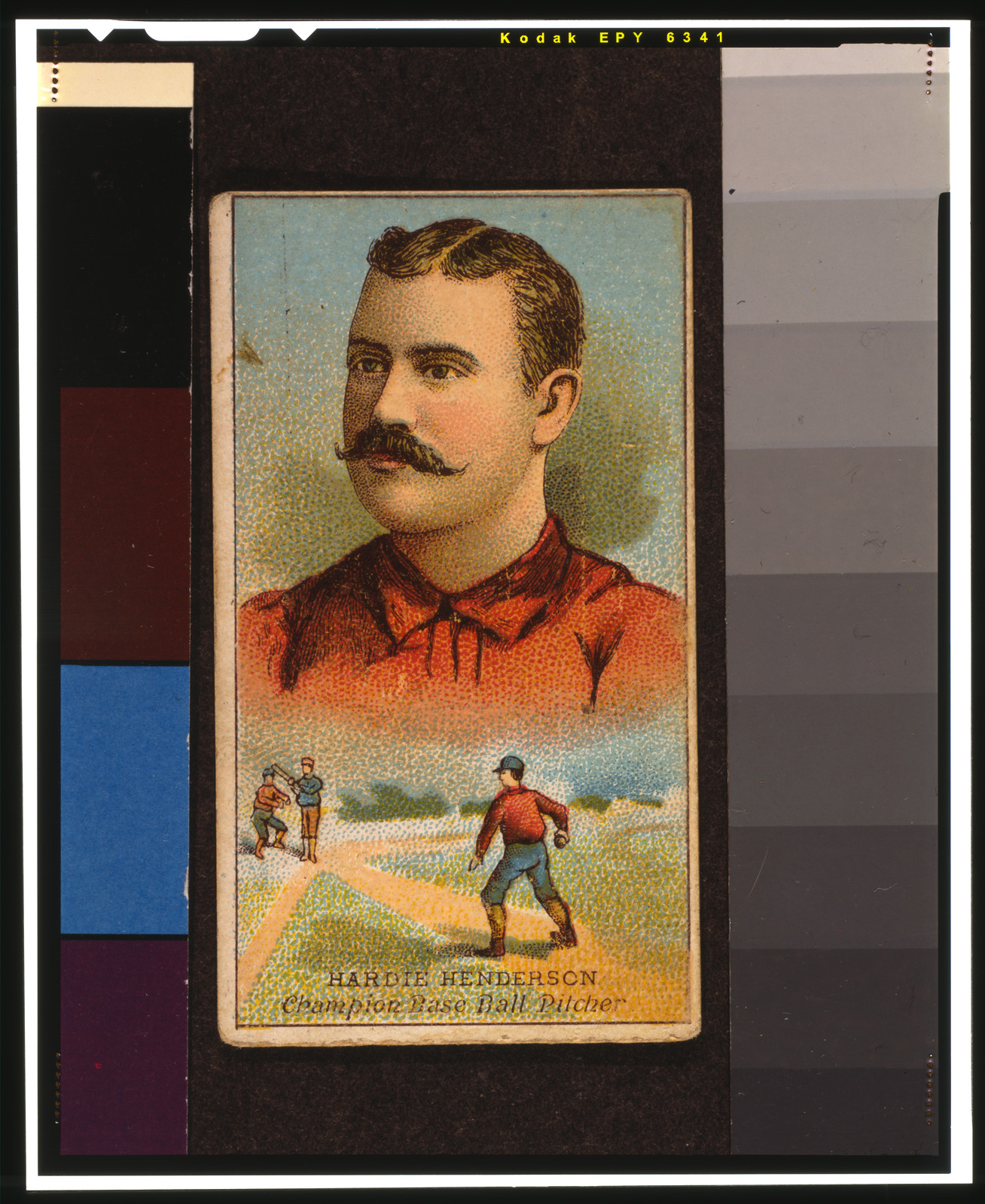 W.S. Kimball Champions (N184), 1888 — antique lithograph