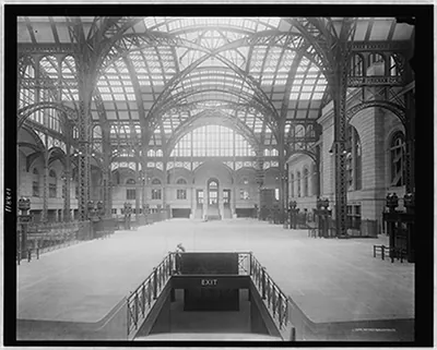 [Pennsylvania station, main concourse, New York]