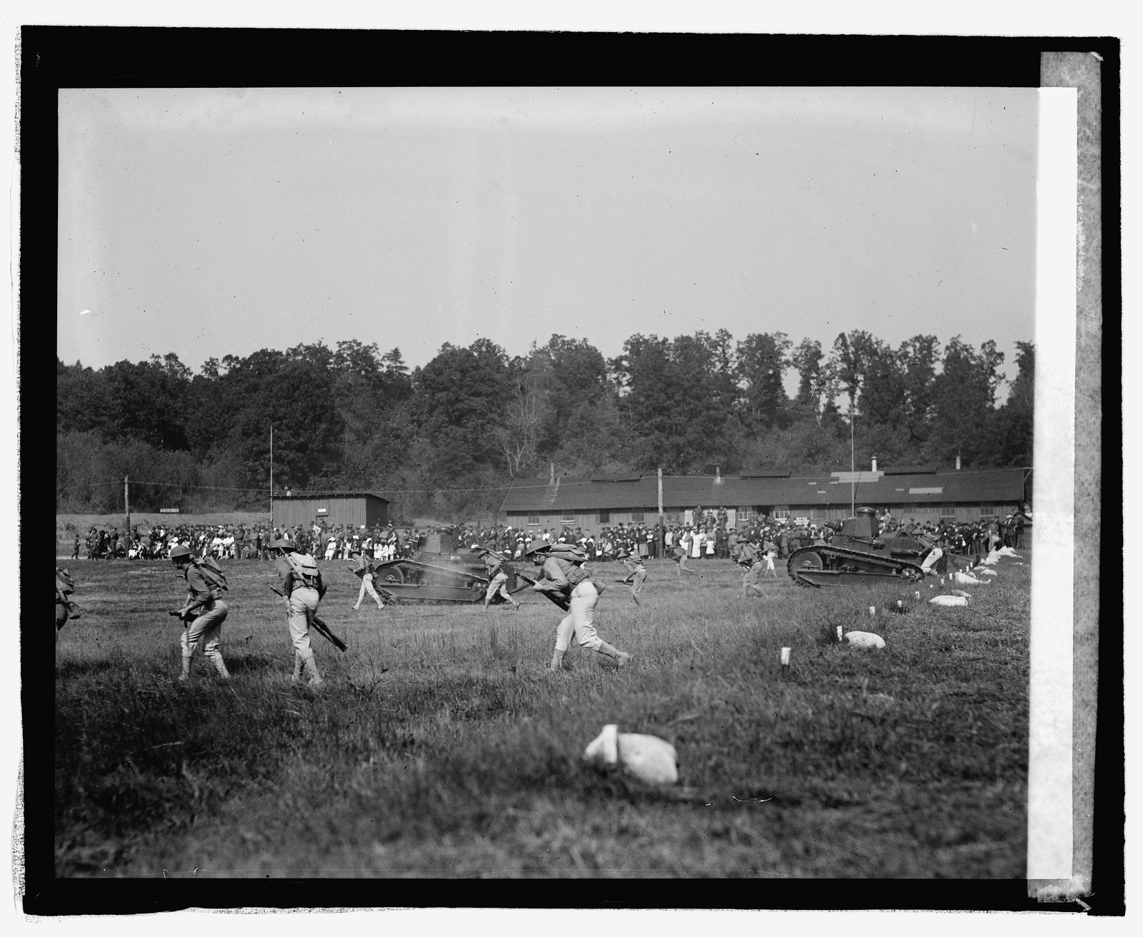 Maneuvers at Quantico, Va., [1924] — historic photograph