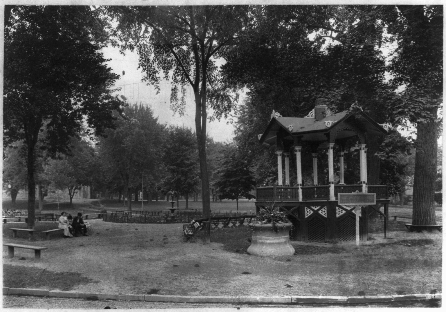 Bandstands: Goshen, N.Y. — historic photograph
