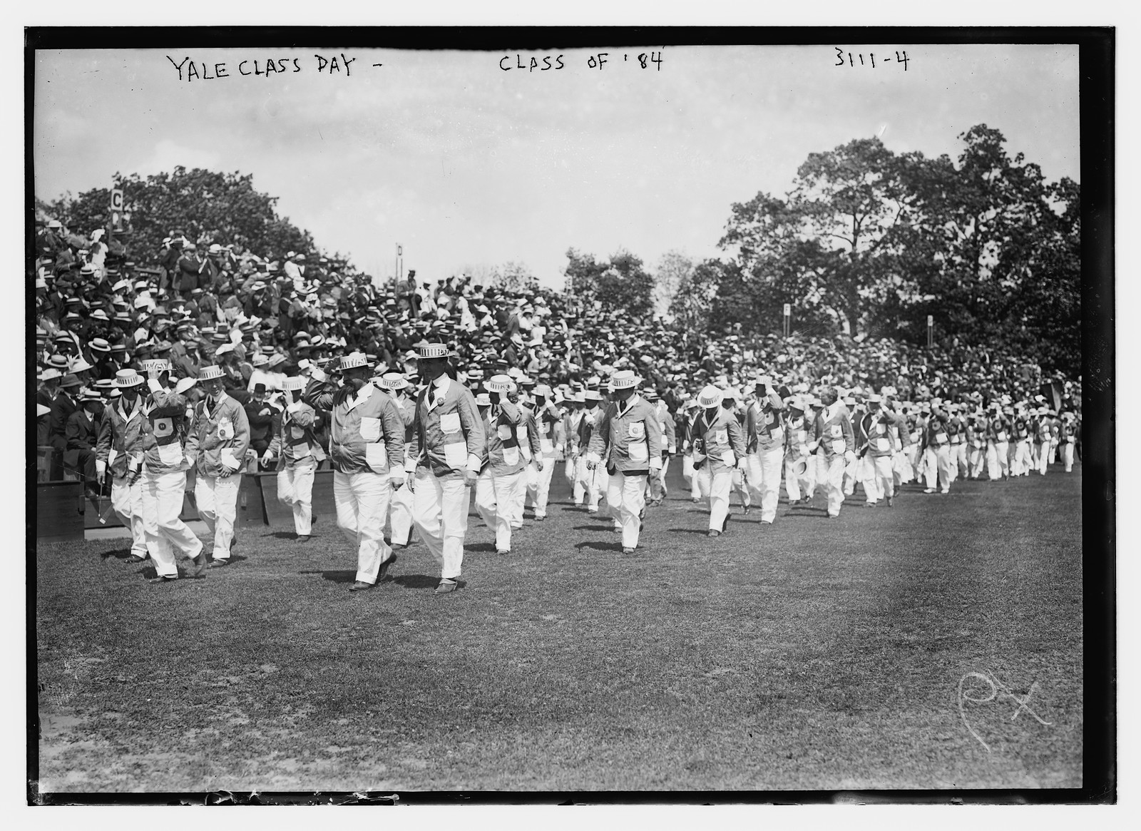 Yale Class Day -- Class of 1884, n/a — historic photograph
