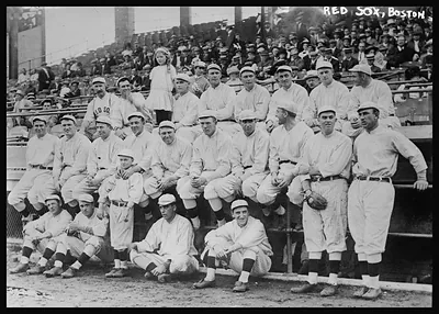 Boston Red Sox team photo at 1912 World Series (baseball)