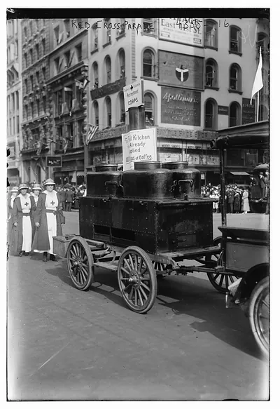 Red Cross parade