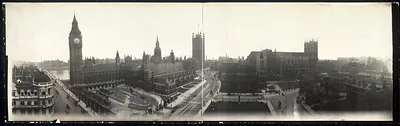 Parliament Ben Westminster Abbey London, England, 1909