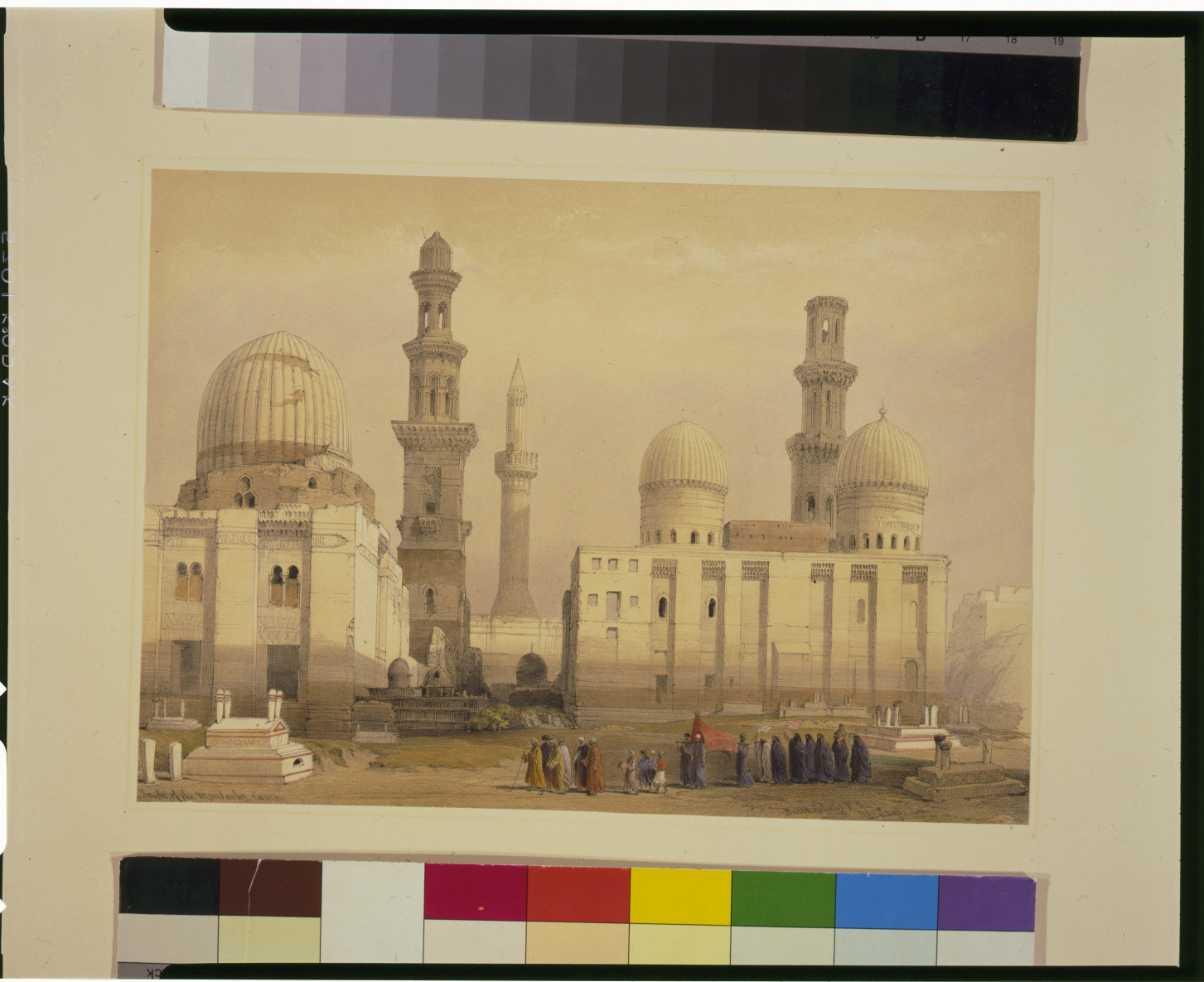 Tomb of the Memlooks, Cairo / David Roberts, R.A., [published between 1846 and 1849] — antique lithograph