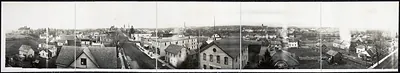 Birds eye view of Menomonee Falls, Wisconsin, 1913