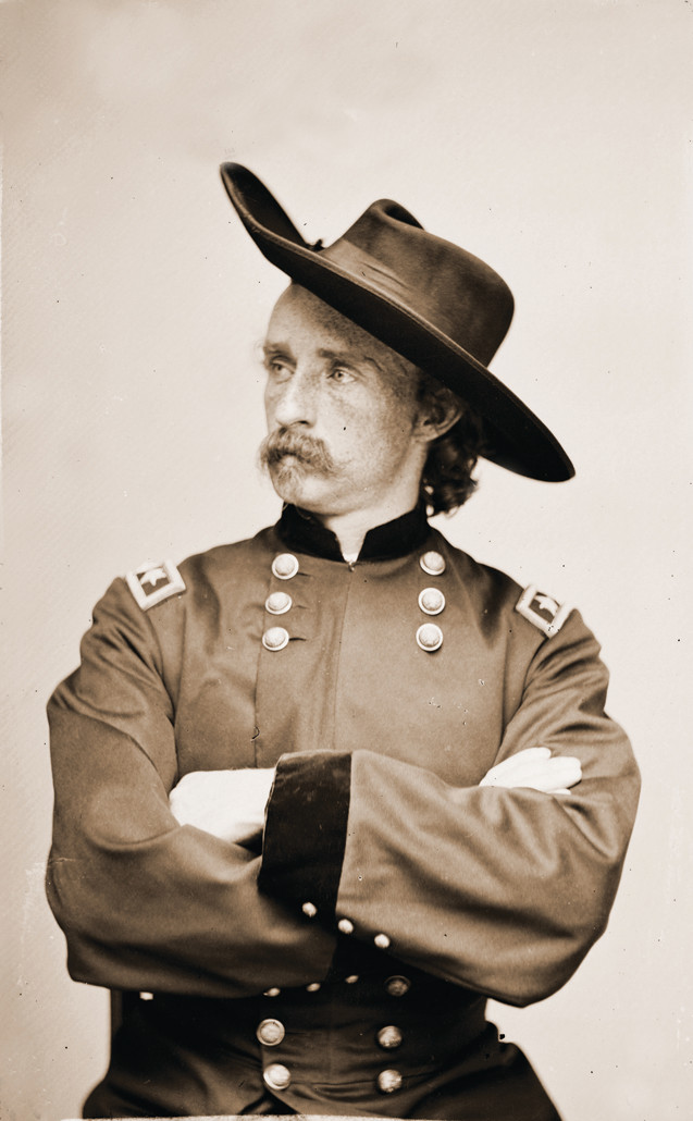 Custer, 1860 — historic photograph