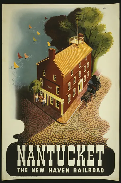 Nantucket. The New Haven Railroad / Nason.