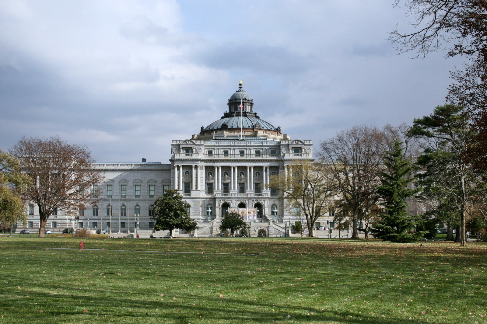 Jefferson Building, Library of Congress, Washington — historic image
