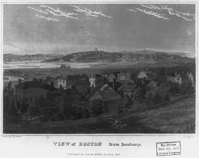 View of Boston from Roxbury