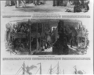 Emigration vessel -- Between Decks""