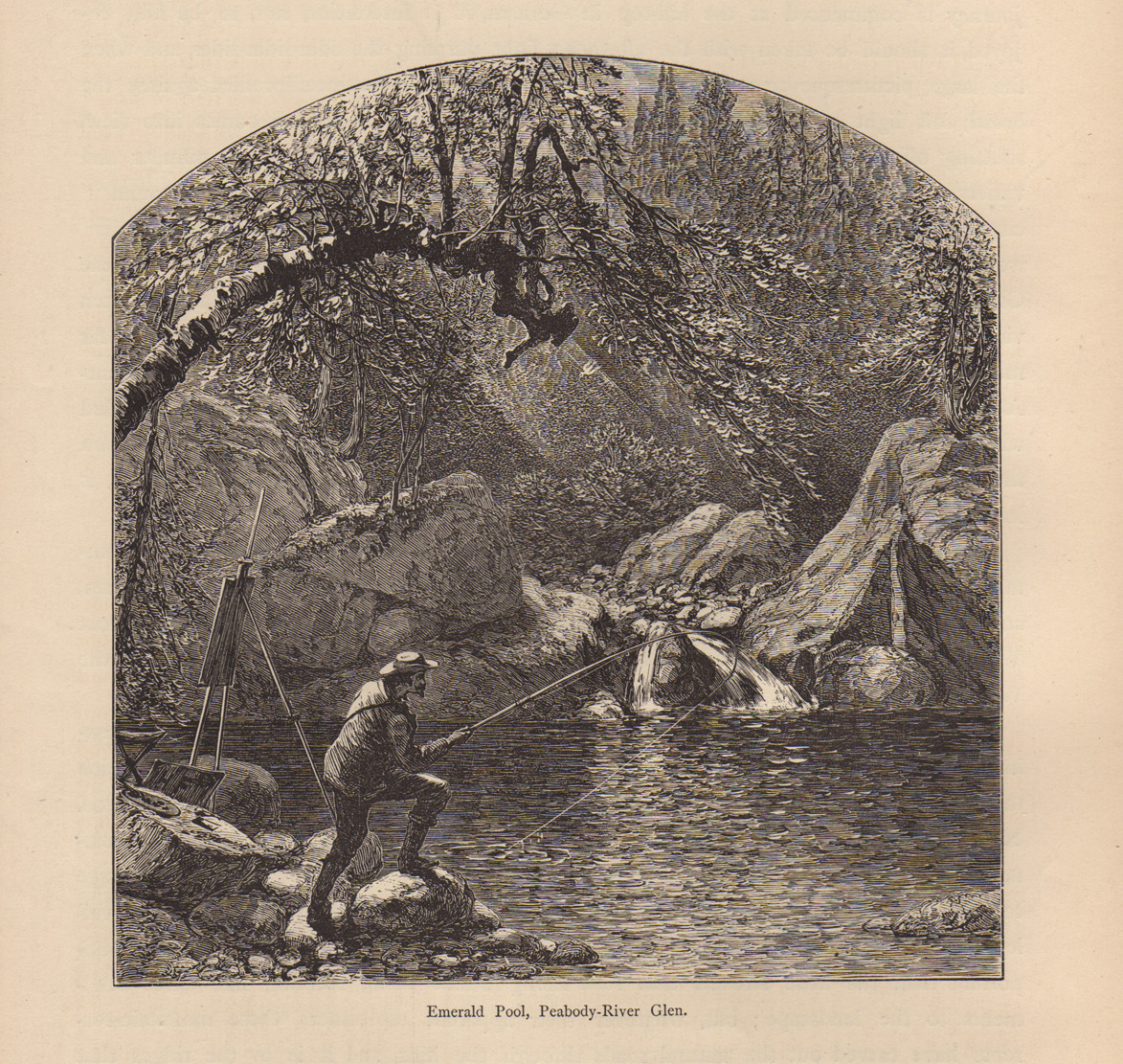 Emerald Pool, Peabody-River Glen — historic image