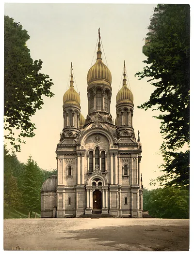 Greek Chapel Wiesbaden Hesse-Nassau Germany