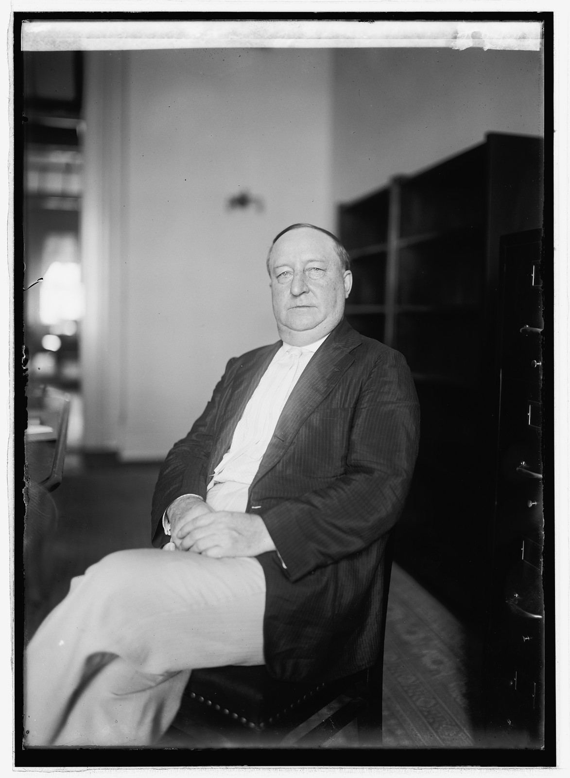 Cyrenus Cole of Iowa, [between 1921 and 1924] — historic photograph