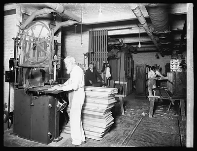 Carpenter shop, Library of Congress, [Washington, D.C.]